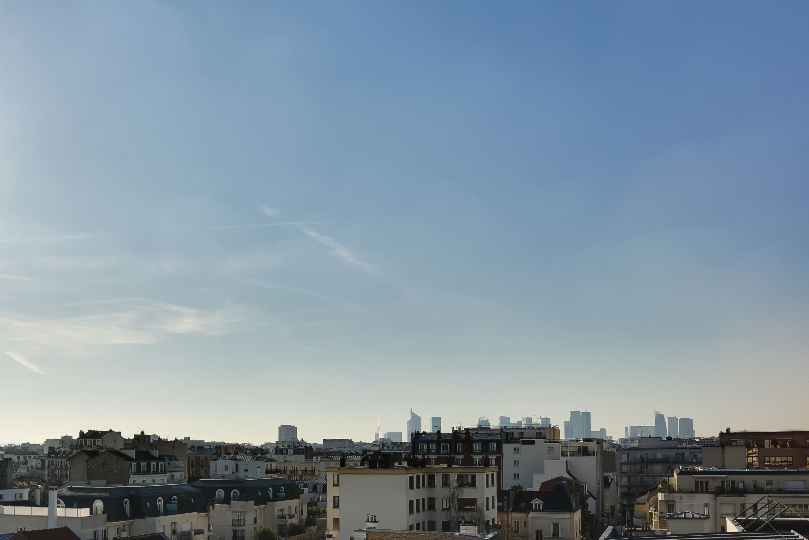 Dernier etage-parisvue paris